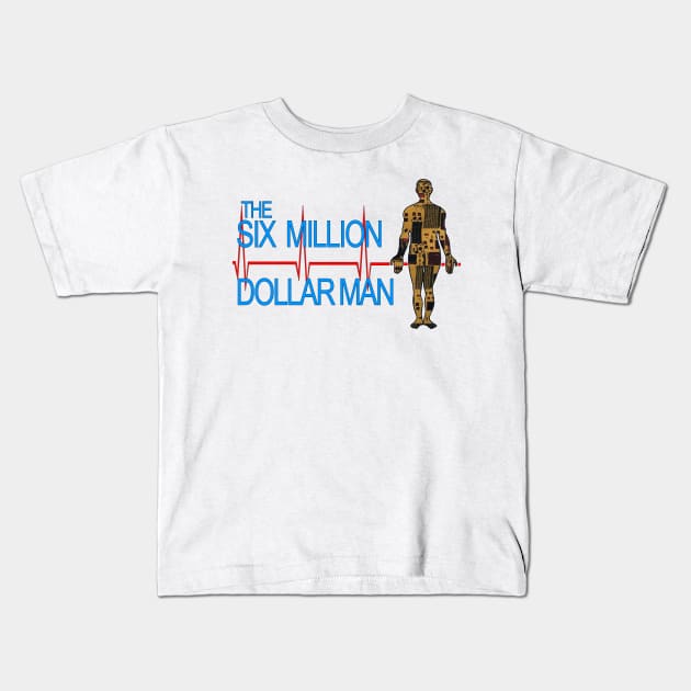 Colonel Steve Austin, the SMDM Kids T-Shirt by drquest